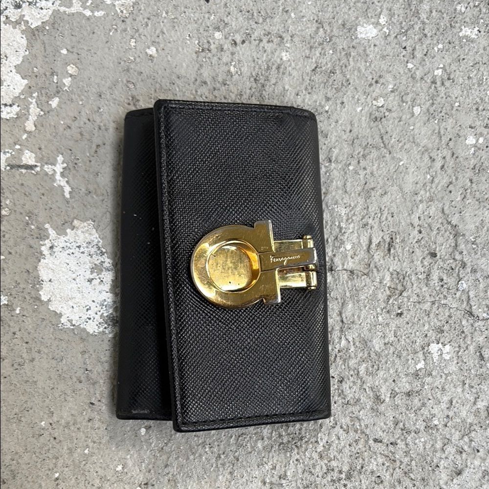 Vintage Ferragamo key holder and money clip